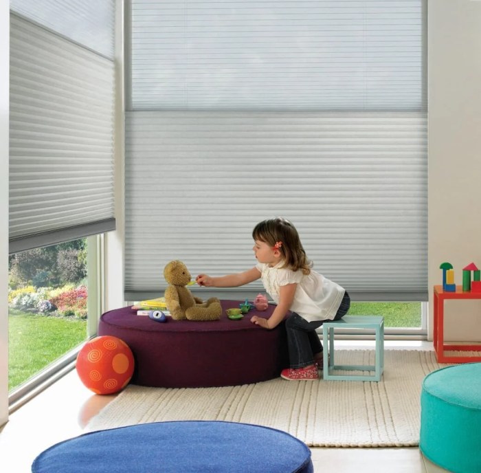 Window treatments child safety safe duette douglas hunter honeycomb shades contemporary nurture ideas green blinds duolite products